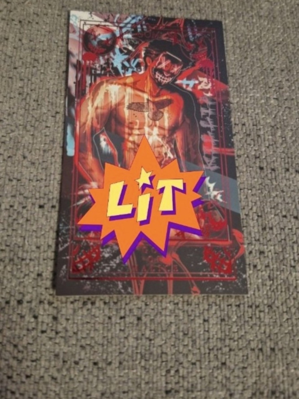 Jemlin C PGP God Of Malice Tarot Card